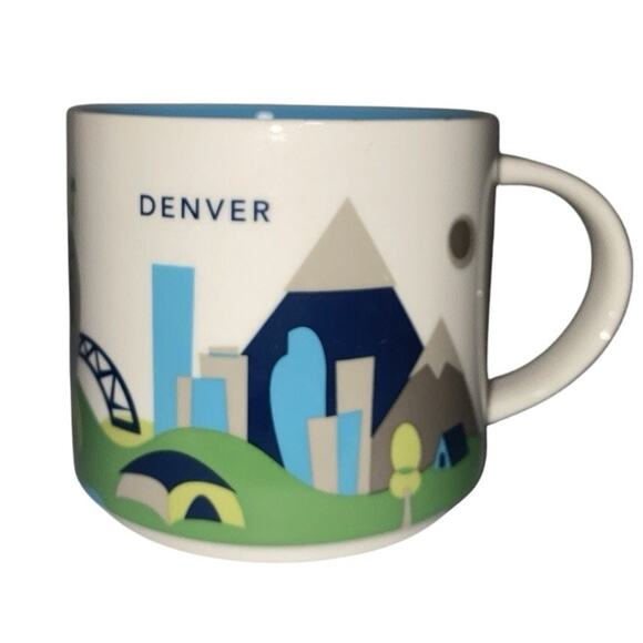 Starbucks 14 Oz Denver Coffee Mug You Are Here Series 2017 - Picture 1 of 6